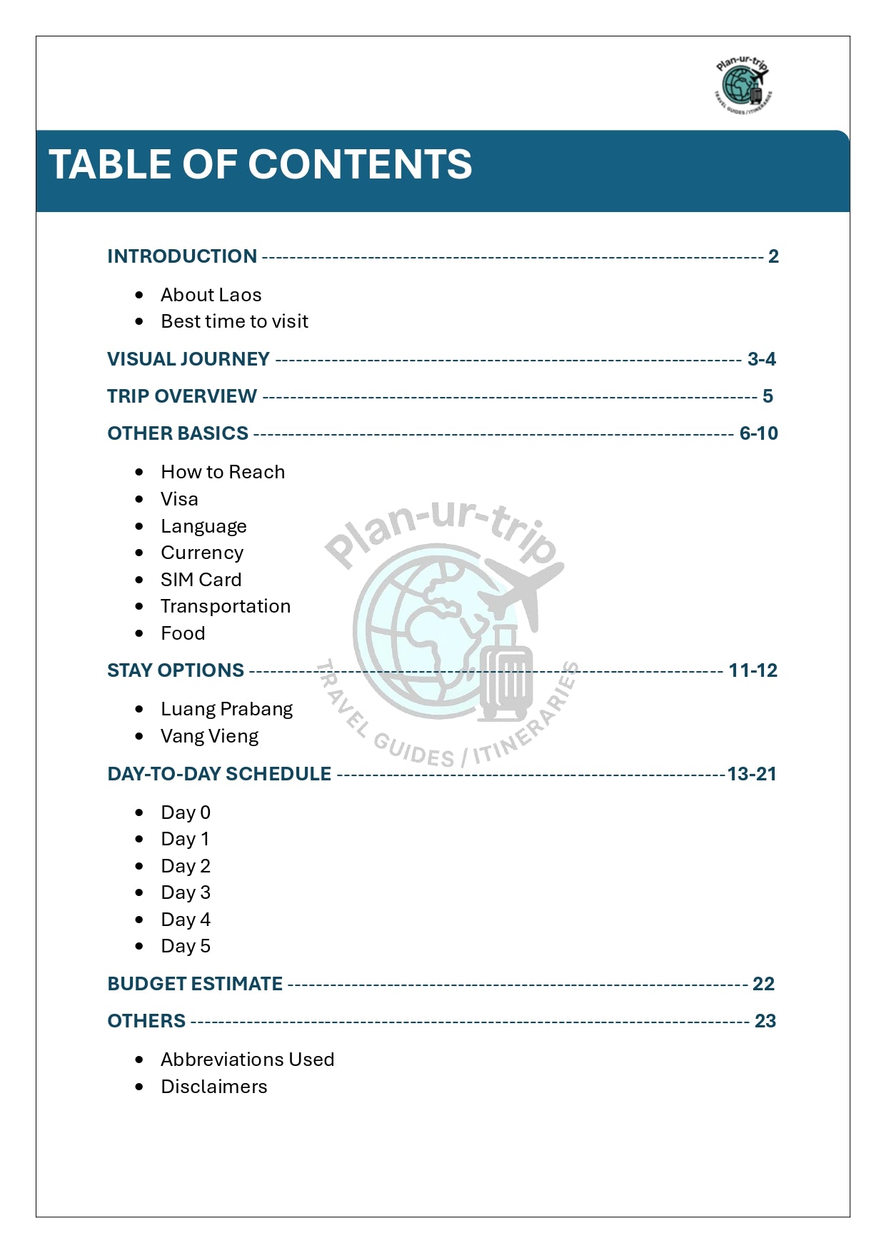 Laos_5 Days_Luang Prabang & Vang Vieng